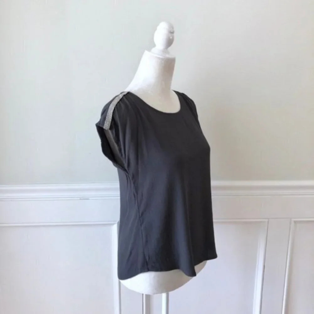 Stitch Fix Skies Are Blue Embellished Blouse NWT